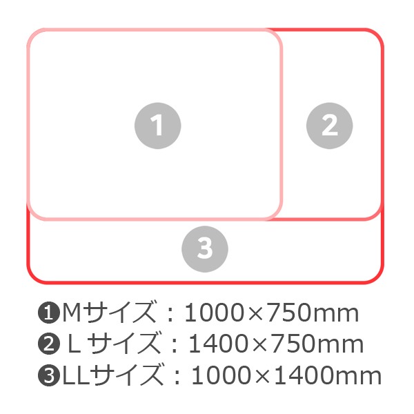 〇ブランケット（無地）Ｍサイズ【750mm×1000mm】